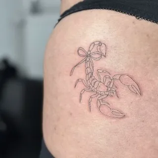 Under the Sign of Scorpio - Linework