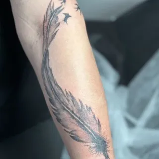 Lightness of Being - Black&Grey